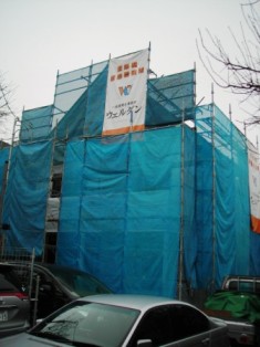 練馬区の建築現場・・・木工事1